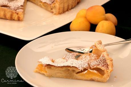 TARTA FÁCIL DE ALBARICOQUES TARTA FÁCIL DE ALBARICOQUES