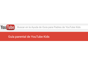 Guía YouTube Kids para familias