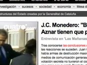 González, Aznar, guerra Irak investidura (Entrevista Cuatro)