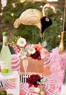Flamingo Birthday Party Ideas - Let's Flamingle!! - Ideas para Decorar Cumpleaños Flamencos.