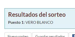Ganadores del sorteo 5 aniversario!!