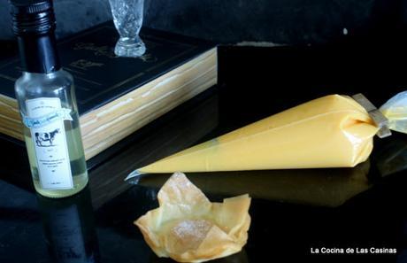 Tartaleta de Crema de Naranja con Licor de Leche Güela Manuela Tartaleta de Crema de Naranja con Licor de Leche Güela Manuela