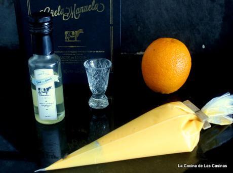 Tartaleta de Crema de Naranja con Licor de Leche Güela Manuela