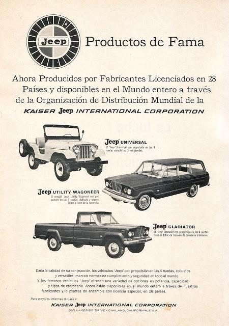 Los vehículos de Jeep