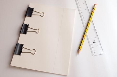 Cómo hacer un cuaderno con encuadernación pegada DIY cuaderno con encuadernación pegada