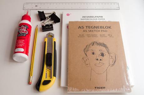 Cómo hacer un cuaderno con encuadernación pegada DIY cuaderno con encuadernación pegada