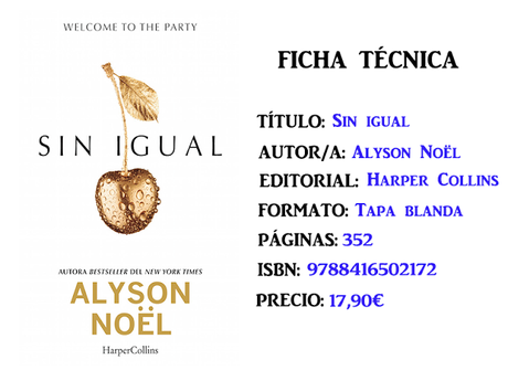 Reseña: Sin igual, de Alyson Noël