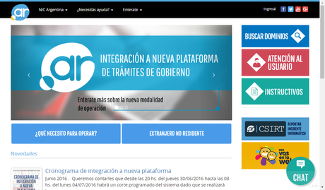 La nueva operatoria de NIC Argentina