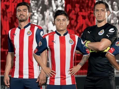 Las playeras que ha usado Chivas Las playeras que ha usado Chivas
