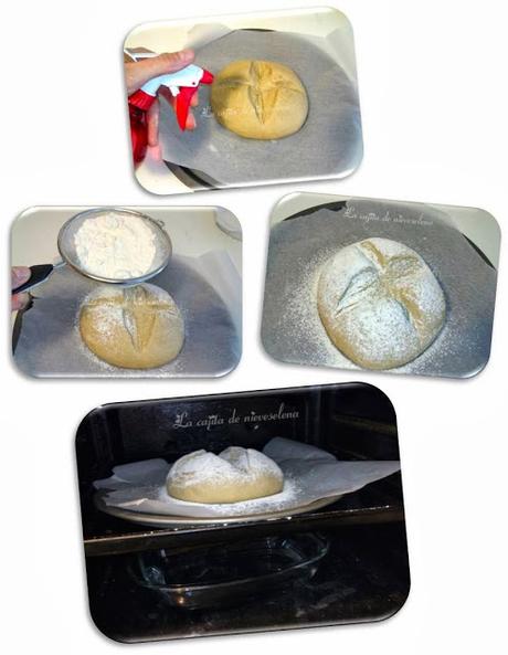 Pan rústico de ajo negro