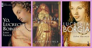 Portadas de Yo, Lucrecia Borgia