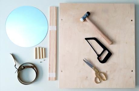 diy 3 en 1: espejo, perchero y balda para un vestidor low cost