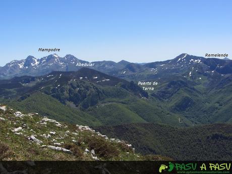 Desde el Maciédome, vista del Remelende y Abedular