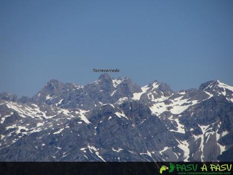 Desde el Maciédome, vista del Torrecerredo