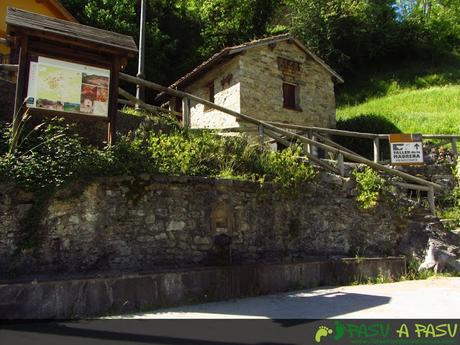 Fuente y Taller de la Madreña, Pendones