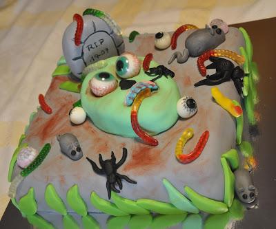 Tarta Zombie Para Aron