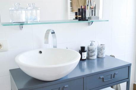 reforma cuarto de baño reforma con pintura pintura para baldosas diy decoración decoración nórdica blog decoración interiores nórdicos antes después decoración 