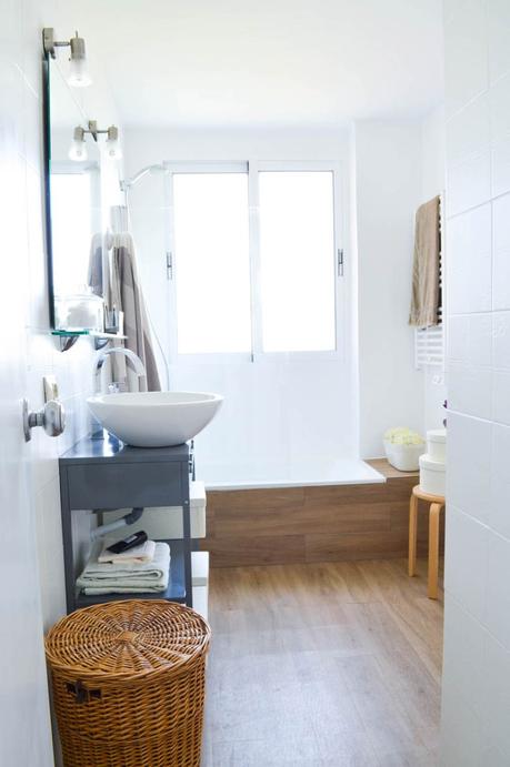 reforma cuarto de baño reforma con pintura pintura para baldosas diy decoración decoración nórdica blog decoración interiores nórdicos antes después decoración 