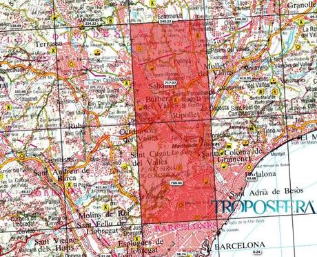 España: Mapa de emisiones de Amoníaco (Inventario EMEP 2013)