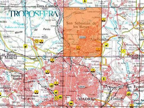 España: Mapa de emisiones de Amoníaco (Inventario EMEP 2013)