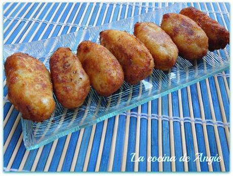 CROQUETAS DE BEICON Y PARMESANO (Olla GM)