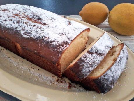 Budín de limón (con crema de leche)