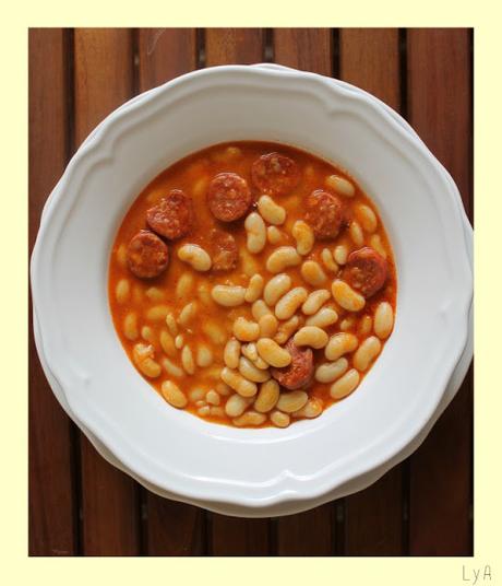 Pochas .... porque en el Norte en verano se va con manga larga... para el Reto Viajero de la Cocina Typical Spanish