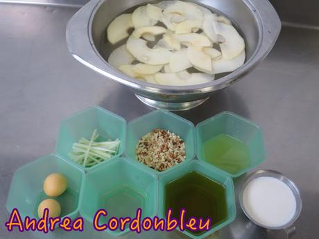 ENSALADA WALDORF CON ALMENDRAS. SIN GLUTEN.