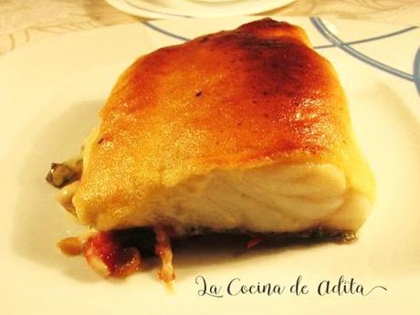 Bacalao  gratinado  con  alioli