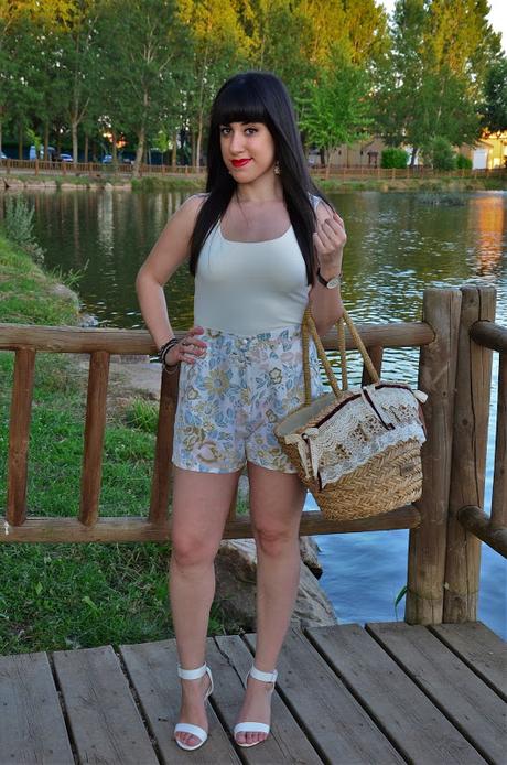 Floral shorts