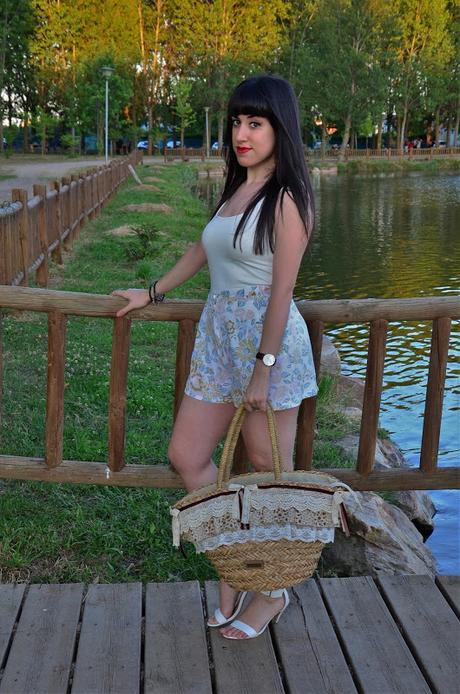 Floral shorts