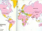 Mapa: beligerantes neutrales primera guerra mundial