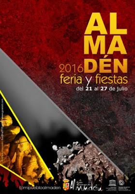 Programa de actividades Feria y Fiestas Almadén 2016