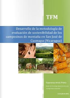 Desarrollo de la Metodología de Evaluación de la Sostenibilidad en San José de Cusmapa (Nicaragua)