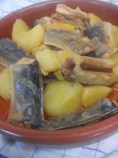 All i pebre de anguila. (Garlic and Pepper Eel Stew from Valencia -Spain-)