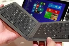 Genial teclado plegable para dispositivos iOS y Android fabricado por Microsoft