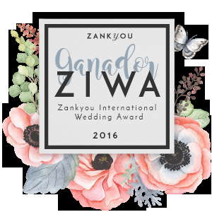 Exclusive Weddings galardonada en los Premios Zankyou International Wedding Award 2016 como una de las mejores Agencias de Wedding Planners