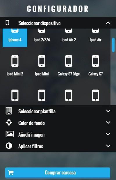 Personaliza tu móvil con tu propia carcasa camalefon dispositivo
