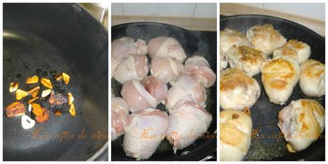 Pollo en salsa de pimentón