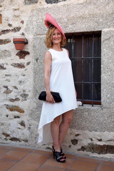 Invitada perfecta con Lasavis invitada-bbc-tocado-boda-ceremonia-look