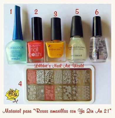 Rosas amarillas con Ya Qin An 21 de Harunouta