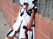 Vestido geométrico