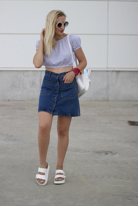 CROP TOP & DENIM