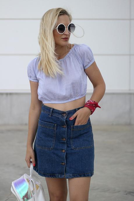 CROP TOP & DENIM