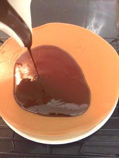 CHEESECAKE SIN HORNO DE CHOCOLATE Y CUAJADA