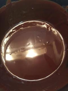 CHEESECAKE SIN HORNO DE CHOCOLATE Y CUAJADA