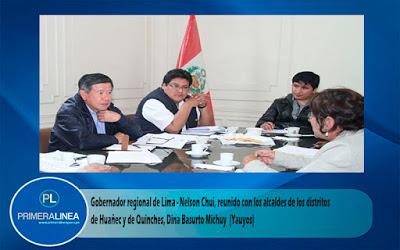 GORE LIMA ENCAMINA PROYECTOS EN EDUCACIÓN Y SALUD PARA YAUYOS…