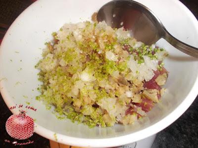 Tartar de atún rojo