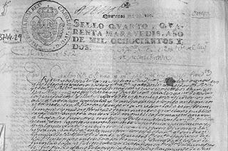 Ejecutoria del pleito sobre la sucesión de una memoria en 1802