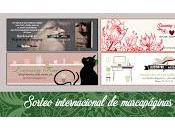 Ganadora sorteo internacional marcapáginas